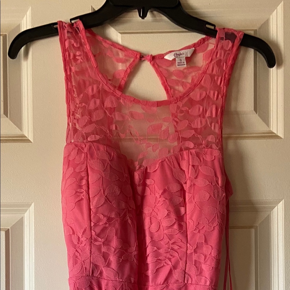 Pink dress